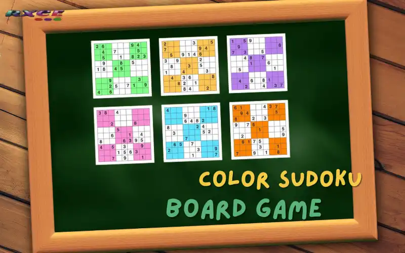Color Sudoku Board Game