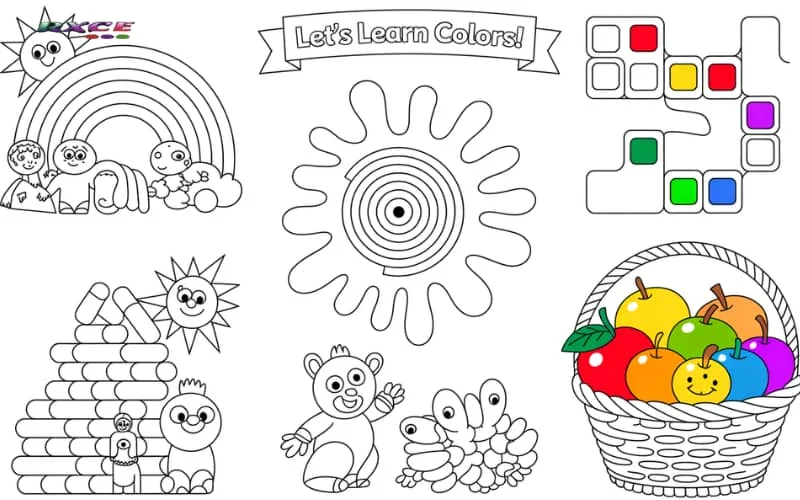 learning colors games